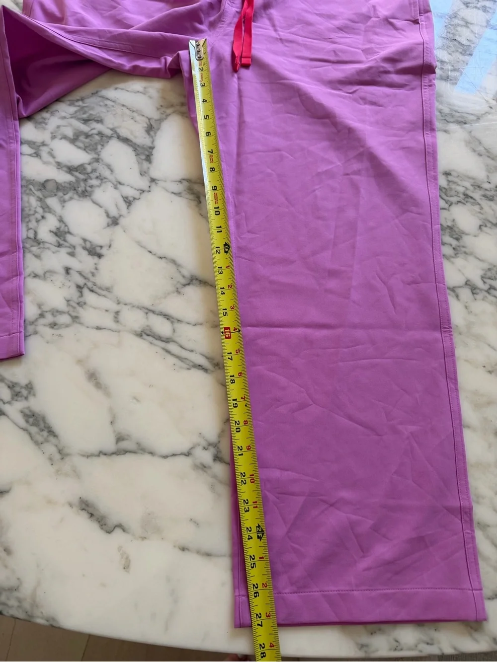 NWOT FIGS Pisco Straight-Leg Scrub Pants Men’s XLS (27” inseam) Pink Cloud
